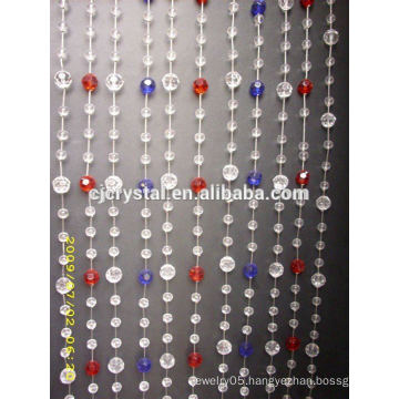 Pujiang Factory Direct Price hanging door crystal beads curtain